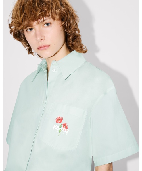 ブラウス シャツ 'KENZO Archive Bouquet' クロップド シャツ レディース