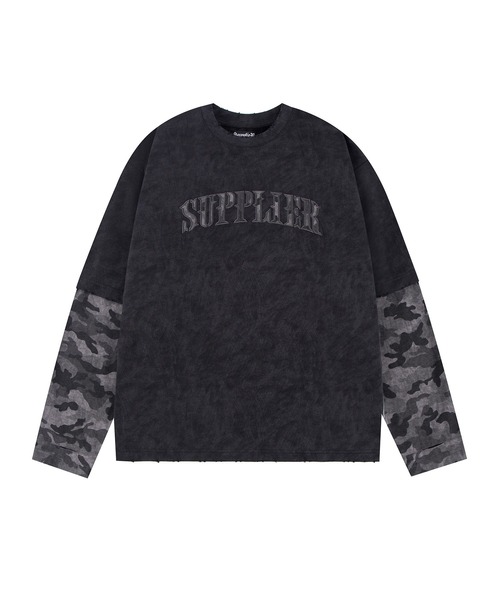 SUPPLIER（サプライヤー） tシャツ ロングスリーブ｜Camouflage
