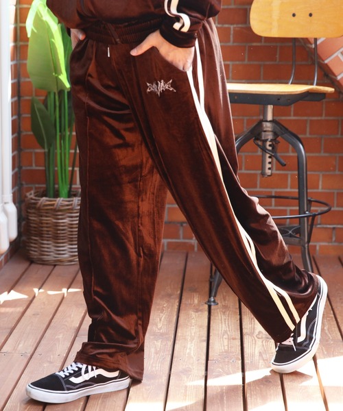 8 パンツ カーブベロアパンツ メンズ レディース : ZOZOTOWN Yahoo!店