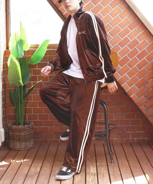 8 パンツ カーブベロアパンツ メンズ レディース : ZOZOTOWN Yahoo!店