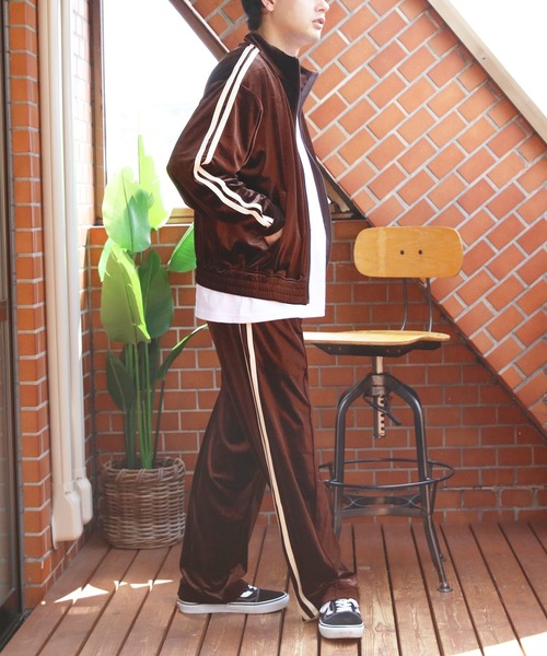 8 パンツ カーブベロアパンツ メンズ レディース : ZOZOTOWN Yahoo!店