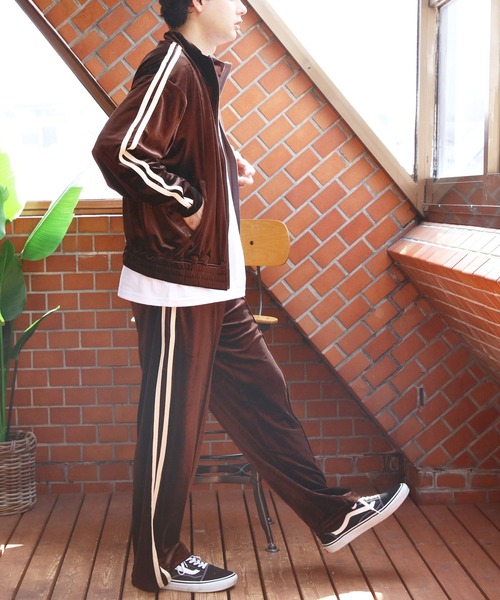 8 パンツ カーブベロアパンツ メンズ レディース : ZOZOTOWN Yahoo!店