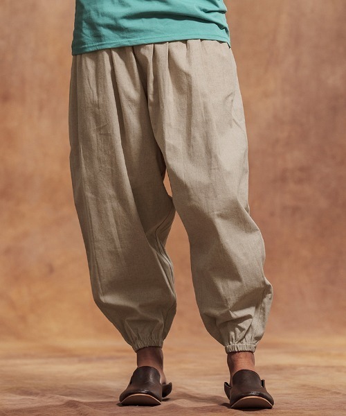 「Jih Nunc」 イージーパンツ S キナリ メンズ_画像2