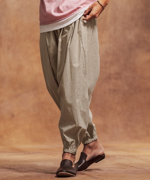 「Jih Nunc」 イージーパンツ S キナリ メンズ_画像3