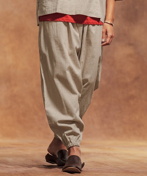 「Jih Nunc」 イージーパンツ S キナリ メンズ_画像4