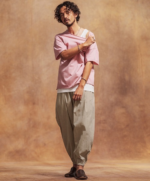 「Jih Nunc」 イージーパンツ S キナリ メンズ_画像7