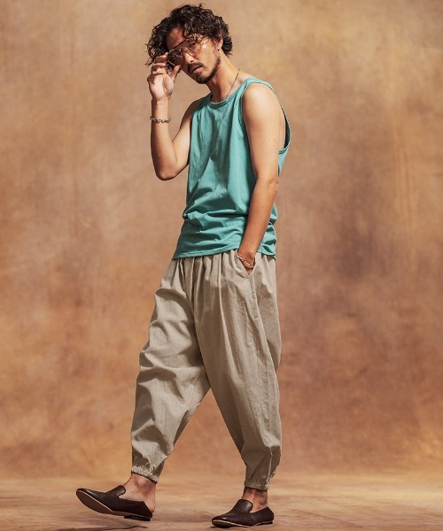 「Jih Nunc」 イージーパンツ S キナリ メンズ_画像8