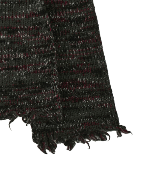 カーディガン Mix yarn drivers knit メンズ