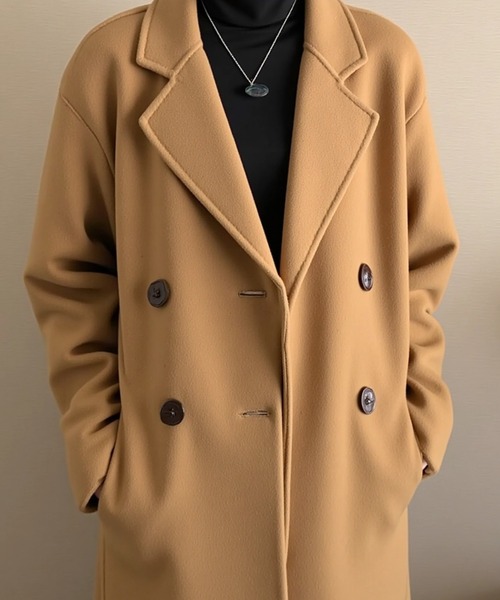 cammie コート チェスターコート シンプルチェスターコート レディース