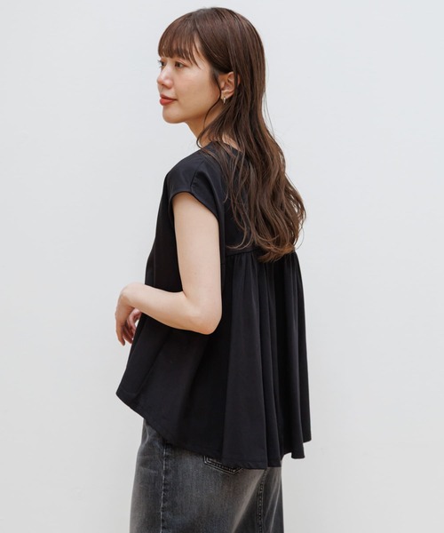 「URBAN RESEARCH Sonny Label」 半袖カットソー FREE オフホワイト レディース_画像4