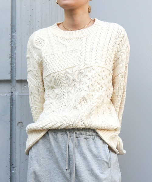 ケーブルニットのおすすめ人気商品一覧 通販 - Yahoo!ショッピング