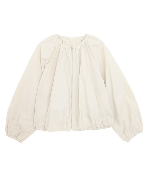 「Pierrot」 ブルゾン M アイボリー レディース_画像4