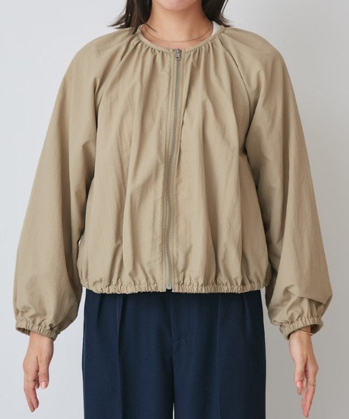 「Pierrot」 ブルゾン M アイボリー レディース_画像8