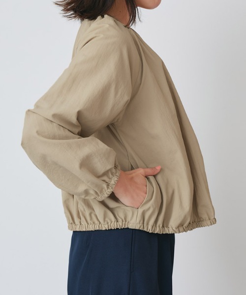 「Pierrot」 ブルゾン M アイボリー レディース_画像9