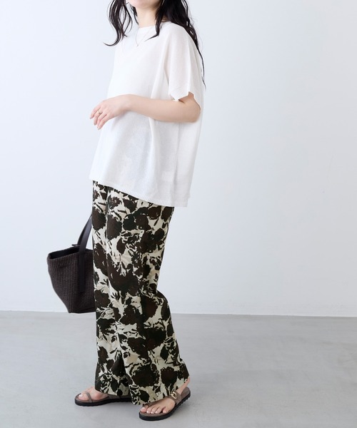 「MICA&DEAL」 半袖ニット FREE ホワイト レディース_画像5