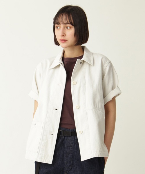 MHL.（エムエイチエル） ジャケット 1 ベージュ レディース : ZOZOTOWN