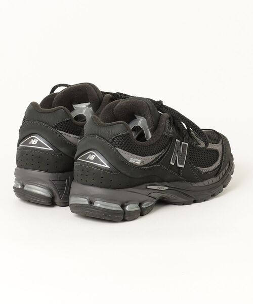 「New Balance」 ローカットスニーカー 22cm ブラック レディース_画像2