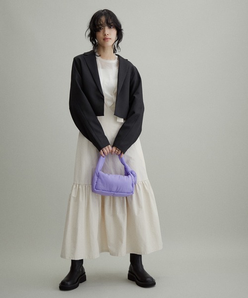 ADAM ET ROPE'（アダムエロペ） テーラードジャケット FREE ブラック