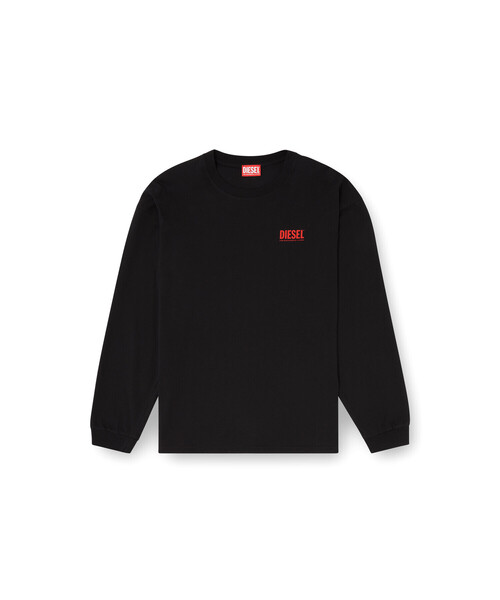 DIESEL（ディーゼル） tシャツ メンズ 長袖Tシャツ T-BOXT-LS-BISK