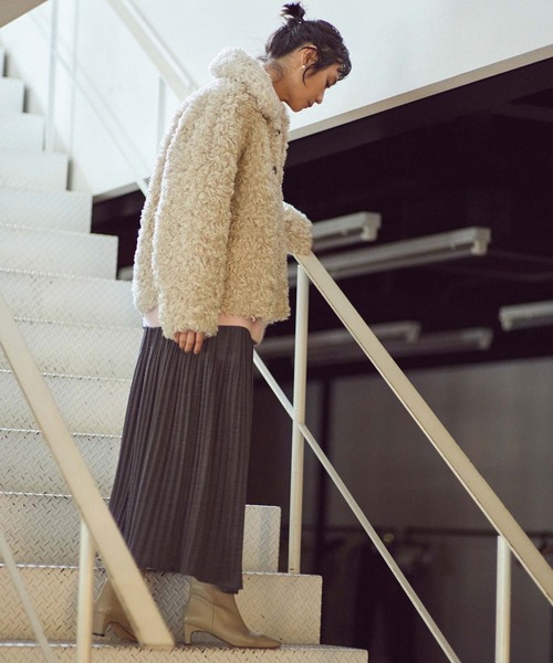 Gready Brilliant（グレディブリリアン） ブーツ シープレザーショート