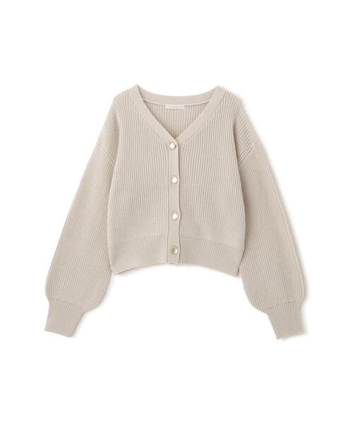 「PROPORTION BODY DRESSING」 ニットカーディガン FREE グレー レディース_画像6