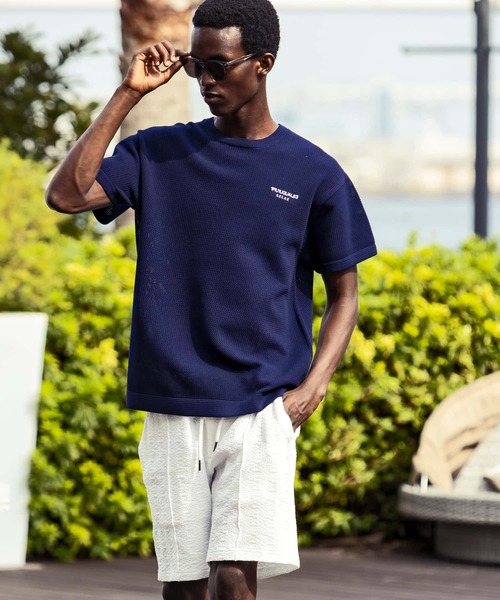 1PIU1UGUALE3 RELAX 「1PIU1UGUALE3 RELAX 」 スラックス L ホワイト