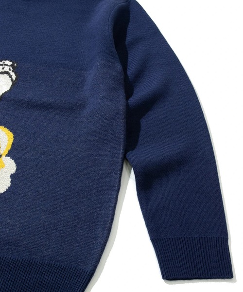 「go slow caravan」 長袖ニット LARGE ミント メンズ_画像5