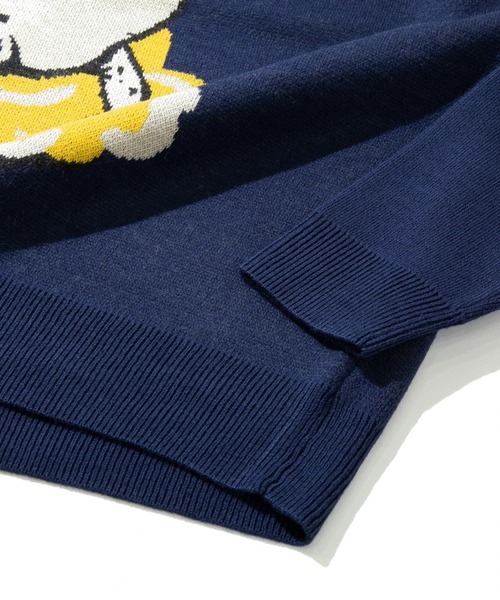 「go slow caravan」 長袖ニット LARGE ミント メンズ_画像6