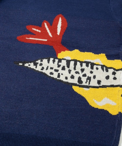 「go slow caravan」 長袖ニット LARGE ミント メンズ_画像9