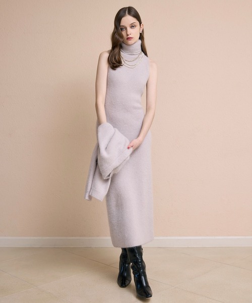 EIMY ISTOIRE（エイミーイストワール） ワンピース オフショルニット