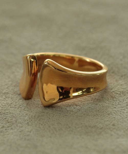 「NOIR DE POUPEE」 リング #15 ゴールド レディース_画像6