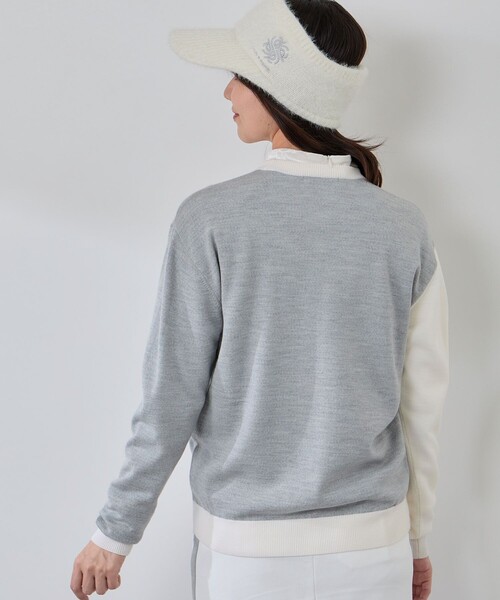 JUN&ROPE'（ジュンアンドロペ） ニット セーター モノグラムモチーフ