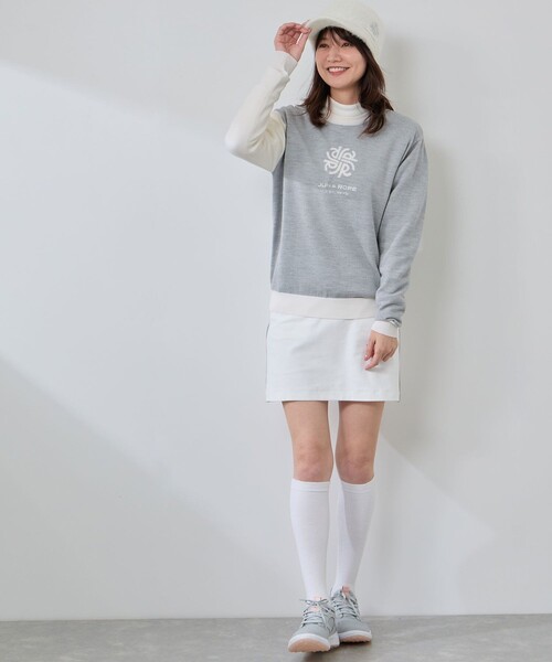 JUN&ROPE'（ジュンアンドロペ） ニット セーター モノグラムモチーフ