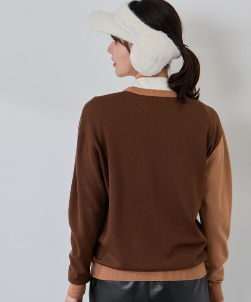 JUN&ROPE'（ジュンアンドロペ） ニット セーター モノグラムモチーフ