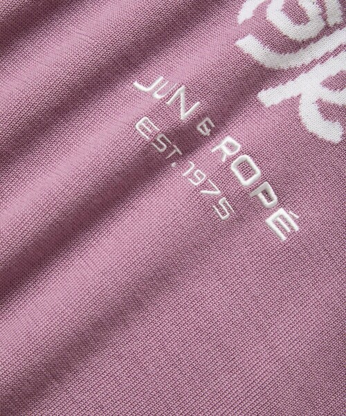 JUN&ROPE'（ジュンアンドロペ） ニット セーター モノグラムモチーフ