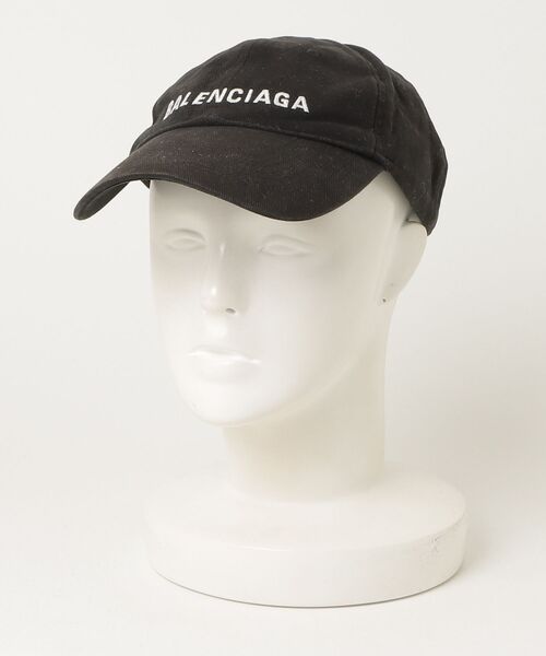 BALENCIAGA（バレンシアガ） キャップ L ブラック レディース