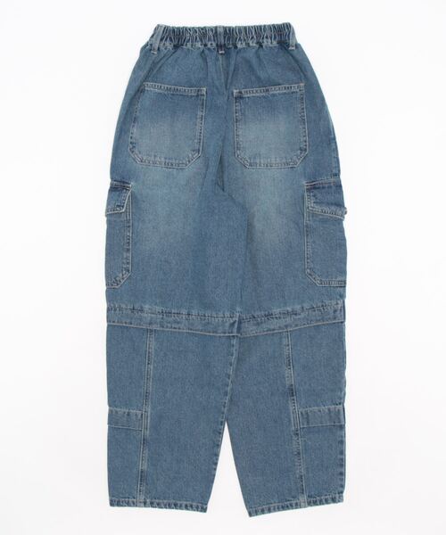 「DOUBLE NAME」 デニムパンツ FREE インディゴブルー レディース_画像2