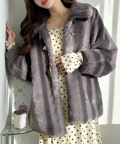 バーバリー オーバコート ラビットファー付 楽天市場】ラビットファー コート（ブランドバーバリー）（メンズ