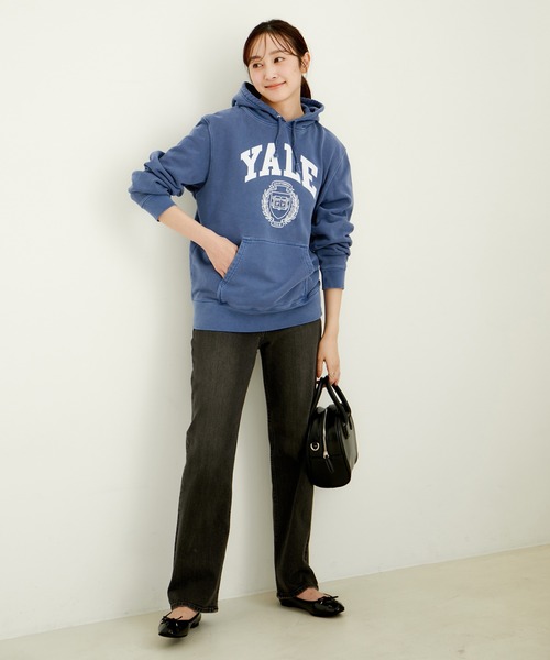 「GOOD ROCK SPEED」 プルオーバーパーカー FREE ライトグレー レディース_画像7