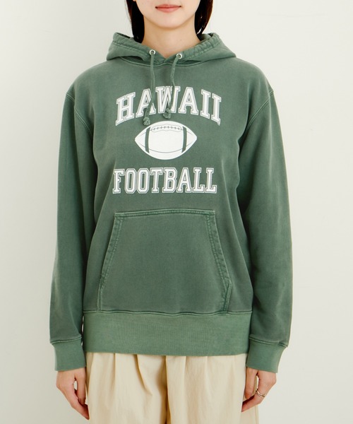 「GOOD ROCK SPEED」 プルオーバーパーカー FREE ライトグレー レディース_画像9