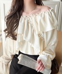 ブラウス シャツ 「mily bilet」大人...の詳細画像3