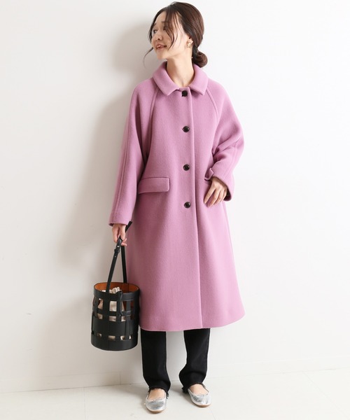 SLOBE IENA（スローブイエナ） ステンカラーコート 38 ナチュラル