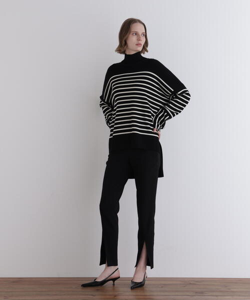 最終お値引き　美品　LE PHIL ボーダーニット LE PHIL（ル フィル） ニット セーター ボーダーニット レディース