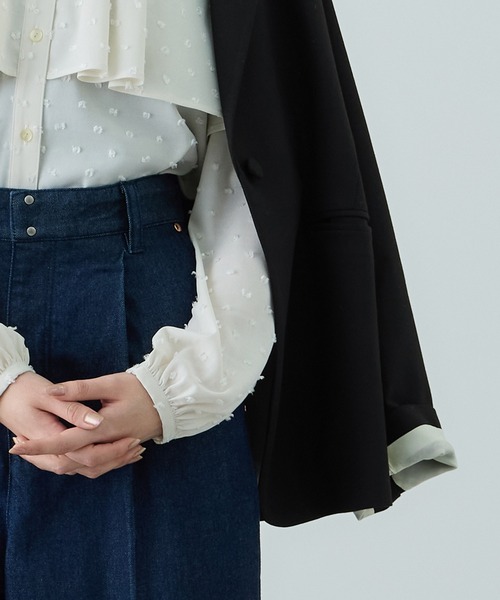 ROPE'（ロペ） ジャケット テーラードジャケット トリアセツイル