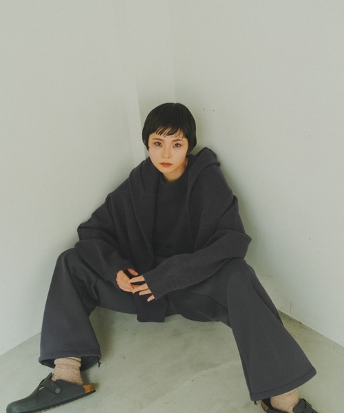 lit ニット セーター Design Seam Crew Knit レディース メンズ