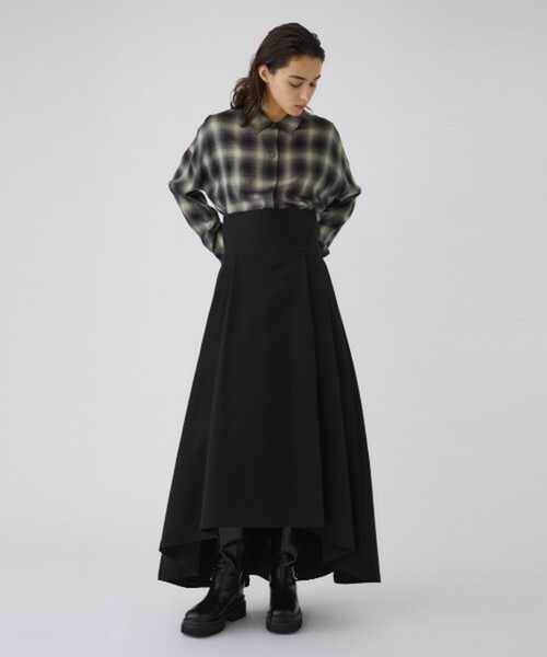 RIM.ARK／24SS／ヘムタックボリュームスカート RIM.ARK／24SS／ヘムタックボリュームスカート