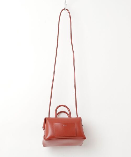 YAHKI（ヤーキ） ワンポイント2WAYバッグ - ブラウン レディース