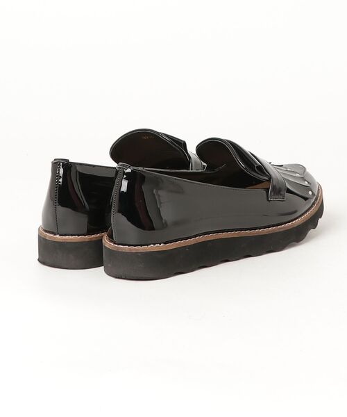 「Fin」 シューズ 22.5cm ブラック レディース_画像2