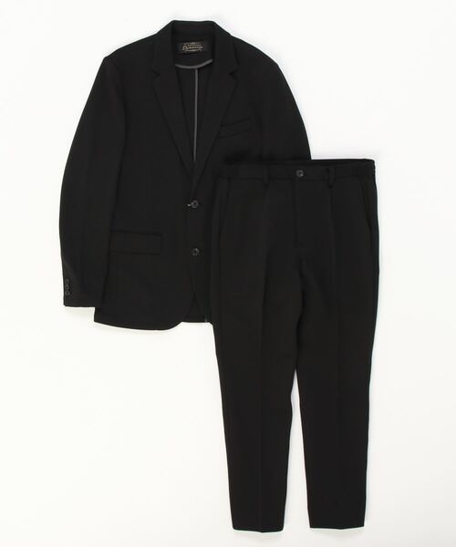 NANO universe（ナノ・ユニバース） セットアップ S ブラック メンズ