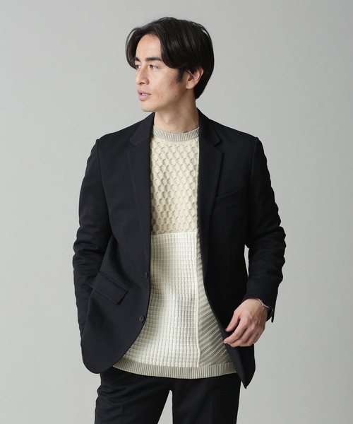 NANO universe（ナノ・ユニバース） セットアップ S ブラック メンズ